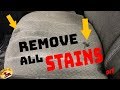 How To REMOVE HORRIBLE STAINS in CLOTH & CARPET... CAR or HOME