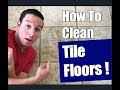 How To Clean Ceramic Tile Floors | Floor Transformation