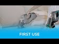 First Use | Pet Stain Eraser™ PowerBrush Plus Portable Carpet Cleaner