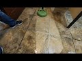 SUPER DIRTY TILE AND GROUT CLEANING TRANSFORMATION! SATISFYING!